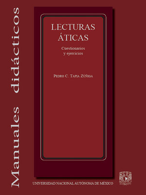 cover image of Lecturas áticas. Cuestionarios y ejercicios(̓Ερωτήματακαὶγυμνασίαι)